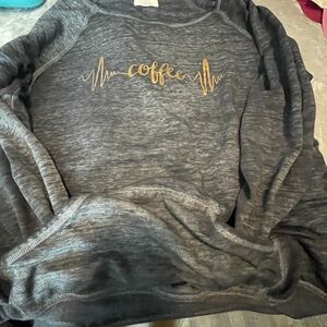 Zobha Dark Gray Sweatshirt